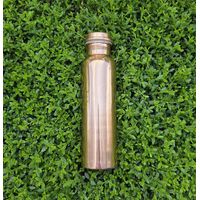 Just Copper Plain Mirror Finish Smooth Copper Water Bottle